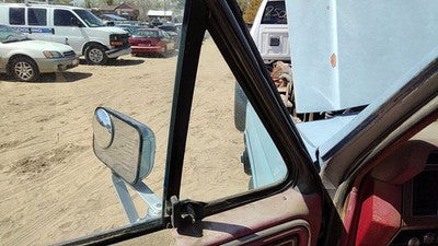 1980-91 Ford F150 Driver Left Front Vent Window Small Door Glass With Frame Oem