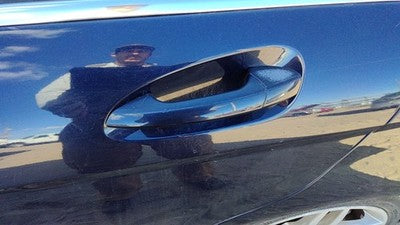 2008-2014 Mercedes C300 Driver Left Rear Outside Door Handle Back Lunar Blue 890
