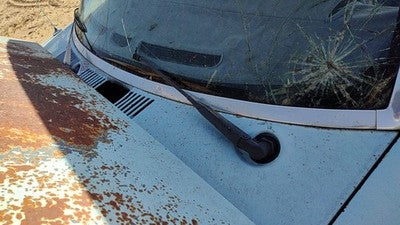 1986-1988 Ford Ranger Driver Left Windshield Wiper Arm Oem Blade Lever
