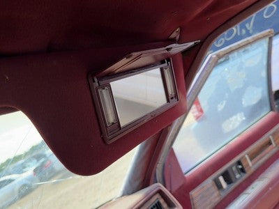 1987 Buick Park Ave Passenger Right Sun Visor Oem Red