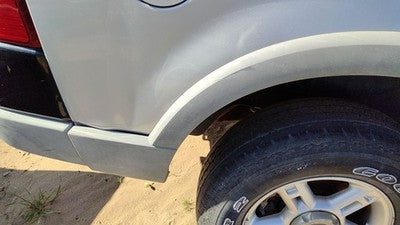 02 Ford Explorer Passenger Right Rear Wheel Flare Moulding Oem Back Silver Ts
