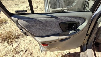 2000 Chevy Malibu Driver Left Rear Door Trim Panel With Switches Back 92d Gray