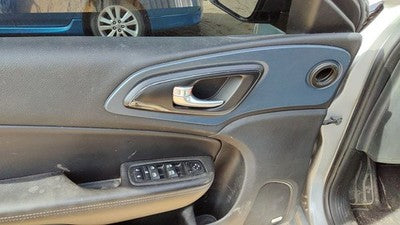 15-17 200 Driver Left Front Inside Door Trim Panel With Master Switch Black X9