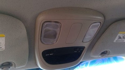 06-08 Dodge Ram 1500 Center Overhead Console Dome Light Map Lamp Cubby Khaki J3