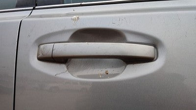 10-14 Legacy Outback Passenger Right Front Outside Door Handle Ssm Steel Silver