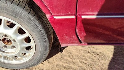 1996 Olds 88 Driver Left Moulding From Fender Oem Trim Strip Red