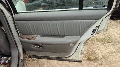 1997-2005 Park Ave Passenger Right Rear Door Trim Panel With Switches Back Gray