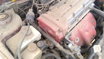 1997-2008 Hyundai Tiburon 2.0L Upper And Lower Timing Cover Set Pair Oem