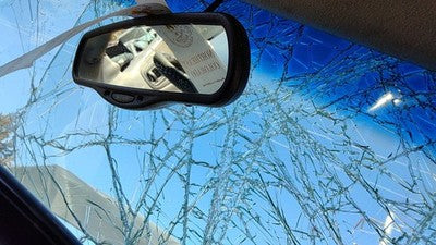 2000 Dodge Dakota Inside Rear View Mirror Oem Windshield Mounted