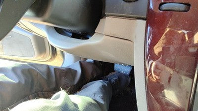 2005-2011 Cadillac Sts Lower Dash Under Column Knee Bolster Trim Panel Gray 132