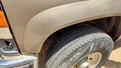 1995-00 Silverado 2500 Driver Left Front Wheel Flare Moulding Fender Gold 55U