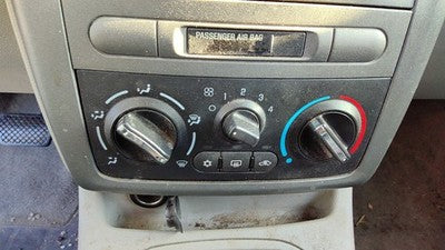 2005-2010 Chevy Cobalt Temperature Control Module In Dash Heater Ac Head Unit
