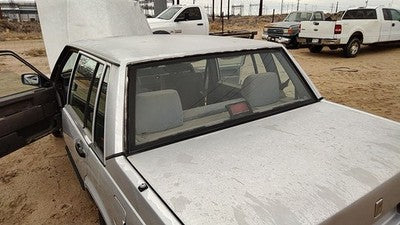 1991-1992 Volvo 740 Back Glass Rear Window Oem Sedan 13927843