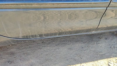 98-04 Intrepid Passenger Right Rear Lower Rocker Panel Moulding Side Steel Blue