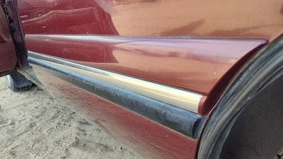 98 Buick Lesabre Driver Left Rear Moulding From Door Back Trim 51B Bordeaux Red