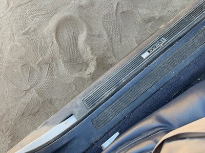 94 Lincoln Town Car Driver Left Lower Sill Step Moulding Trim Panel Oem Blue Dp