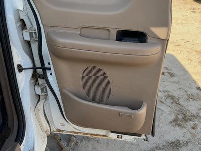 1999-2003 Ford F150 Driver Left Rear Door Trim Panel With Switches Back Tan Ex