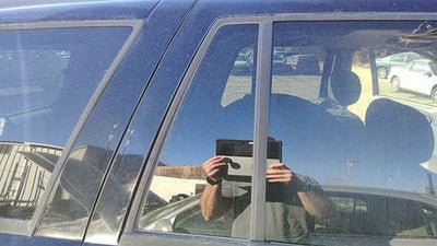 02-09 Trail Blazer Passenger Right Rear Vent Window Back Door Glass With Frame