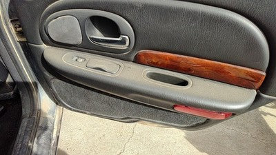 01-02 300M Passenger Right Rear Door Trim Panel With Switches Back Black