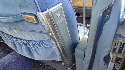 1984 Deville Sedan Passenger Right Power Seat Track With Motors Only Oem