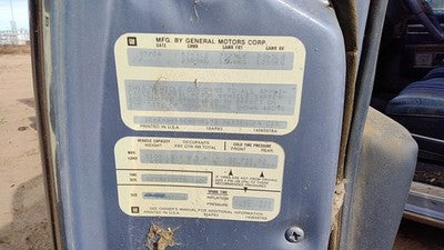 1984 Deville Sedan Starter Motor 4.1l 01998535