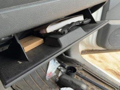 2005-2007 Dodge Dakota Glove Box Assembly Complete Door With Latch Oem Gray P9D5