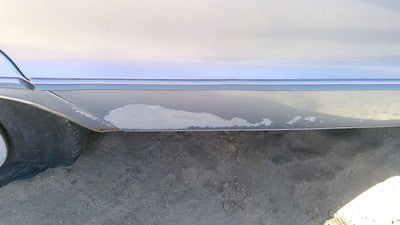 1991 Chevy Caprice Passenger Right Rear Moulding From Door Back Trim Strip Blue
