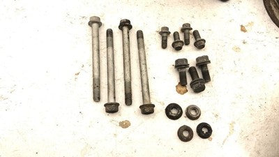 2001 Express Van 2500 Brackets Pulleys Alternator Power Steering Ac Comp Bolts