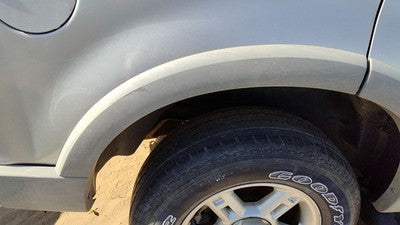 02 Ford Explorer Passenger Right Rear Wheel Flare Moulding Oem Back Silver Ts