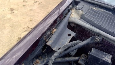 93-96 Cadillac Fleetwood Passenger Right Hood Hinge Assembly Oem Maroon 10109664