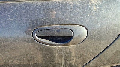 00-04 Dodge Intrepid Driver Left Rear Outside Door Handle Back Steel Blue Pbq