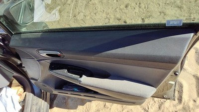 06-11 Civic Passenger Right Front Door Trim Panel With Switches Sedan Gr Gray