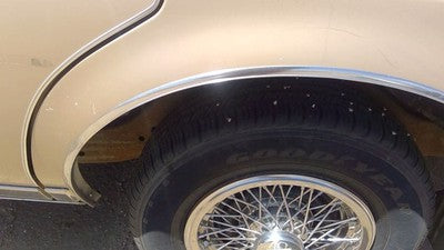 1985 Olds 88 Driver Left Rear Wheel Flare Moulding Oem Chrome Trim