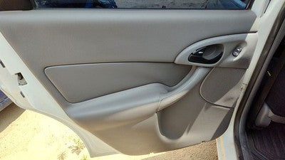 00-03 Focus Station Wagon Driver Left Rear Inside Door Trim Panel Switches Back