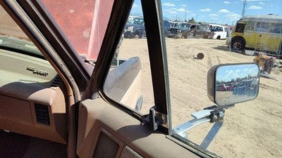 1980-91 Ford F150 Passenger Right Front Vent Window Small Door Glass With Frame