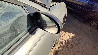1996-2002 Saturn Sl1 Passenger Right Manual Side Mirror Door Mounted Oem Silver