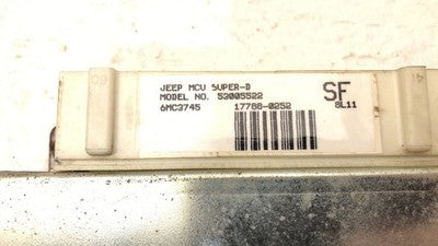1987-90 Jeep Wrangler Yj Electronic Control Module Computer Ecm Ecu 4.2l 5sp 4x4