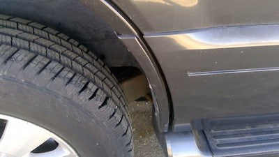 2007 Mountaineer Passenger Right Rear Moulding On Quarter Panel Charcoal G5
