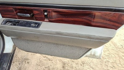 98 Buick Lesabre Passenger Right Rear Inside Door Trim Panel Only Back Grey 17C