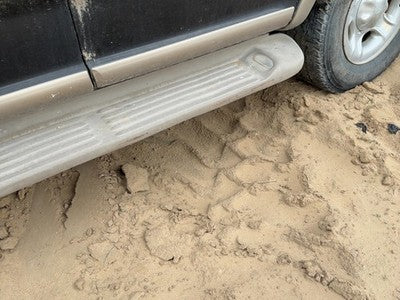 2000-2002 Ford Expedition Driver Left Running Board Side Step Oem 4X4
