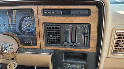1984 Ford Tempo Trim Bezel Around Speedometer Oem Dash Surround Panel