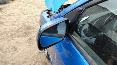 2004-2006 Mazda 3 Driver Left Side Mirror Door Mounted Oem 27B Winning Blue