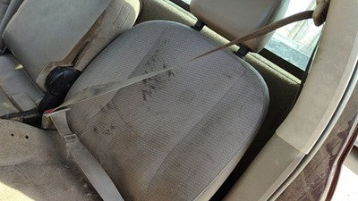 03-05 Ram 2500 Driver Front Seat Belt Retractor Shoulder Regular Cab Taupe L5