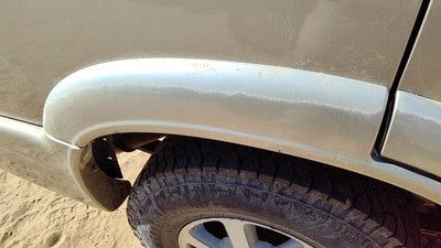1998-2001 Olds Bravada Passenger Right Rear Wheel Flare Moulding Oem Back