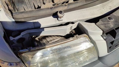 2002-2005 Ford Explorer Complete Header Panel Assembly Grille Headlights Oem