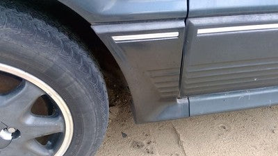 1991 Mitsubishi Galant Vr-4 Driver Left Moulding From Fender Trim Strip Green