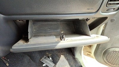 1999 S10 Pickup Glove Box Assembly Complete Door With Latch Oem Gray 12D
