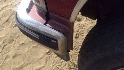 1988 Gmc Sierra 2500 Driver Left Moulding From Fender Oem Trim Strip Red