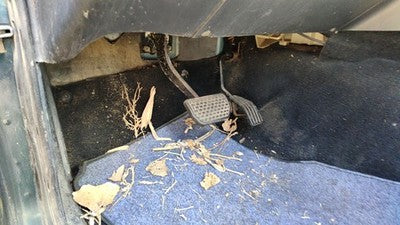 1997 Suzuki Sidekick Complete Brake And Gas Pedal Assembly Oem