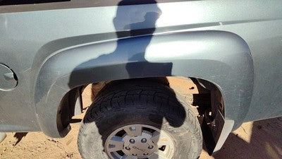 2004-2012 Gmc Canyon Driver Left Rear Wheel Flare Moulding Back Stealth Gray 46U